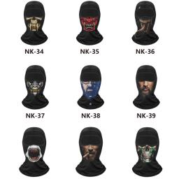 Respirável motocicleta balaclava máscara facial completa esporte ciclismo bandana à prova de vento masque exército tático pescoço acampamento bandana - Image 6