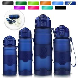 ZORRI Garrafa De Água Azul Escuro Esportes, Bpa Livre, Agitador De Proteína Reutilizável, Caminhadas, Ciclismo, Ginásio, Melhor - Image 1