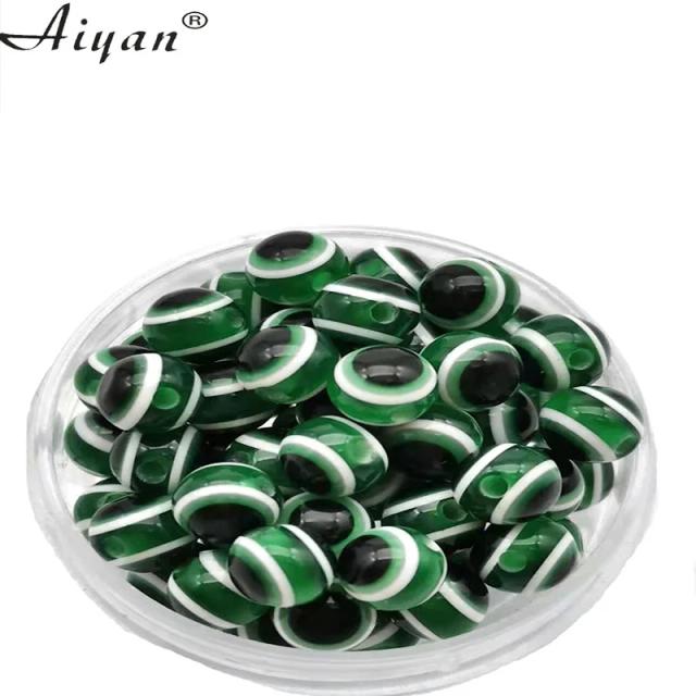 Contas de Resina Redonda para DIY: 4mm, 6mm, 8mm em Várias Cores para Pulseiras, Colares e Brincos