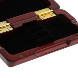 Caixa de suporte para juncos de madeira, de bordo, para 3 peças de palhetas tamanho 95x50x14mm/3.74x1.97x0.55 polegadas - Image 6