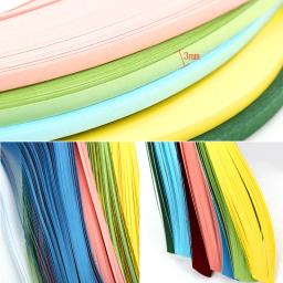 3mm largura 120 listra papel quilling cor sólida sorte estrela origami diy artesanato dobrado papel de arte flor suprimentos artesanais - Image 6