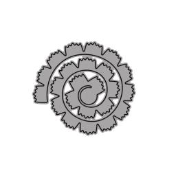 Molde de corte de metal com flor espiral, para álbum de scrapbooking diy, cartões de papel, artesanato decorativo, gravação em relevo, natal, novo, 2021 - Image 2