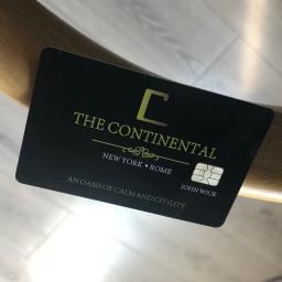 Cartão original para cosplay, acessório para hotel, 2 peças, coleção de presentes para homens e mulheres - Image 3