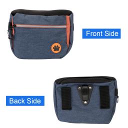 Grande Capacidade Ao Ar Livre Dog Treat Bag Multi-uso Pet Snack Bag Pet Fornecimentos Diagonal Bag Cintura Bolso Pet Training Pouch - Image 3