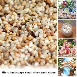 Aquário em miniatura areia pedra ornamentos casa jardim artesanato decoração tanque de pesca substrato de peixes aquáticos suprimentos para animais estimação - Image 1
