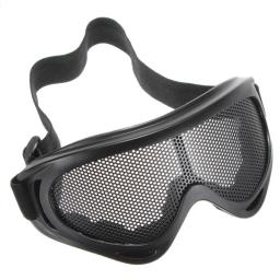 Sinairsoft caminhadas ao ar livre eyewear airsoft tático máscara de proteção para os olhos óculos de malha de metal camping caça goggle segurança 3 cores - Image 6