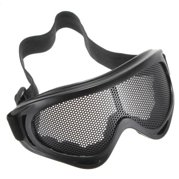 Óculos de proteção táticos Sinairsoft para caminhadas e atividades ao ar livre - Máscara de segurança em 3 cores para airsoft, camping e caça