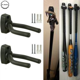 Exibição vertical multifuncional, resistente, bastão de beisebol/esqueleto, suporte, ganchos de morcego para beisebol, softbol, bastão - Image 1