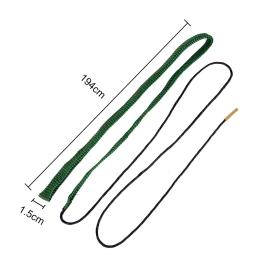 Kit de limpeza de arma ferramenta rifle barril calibre corda 22 cal.223 cal.38 cal & 5.56mm,7.62mm,12ga airsoft caça arma barril mais limpo - Image 5