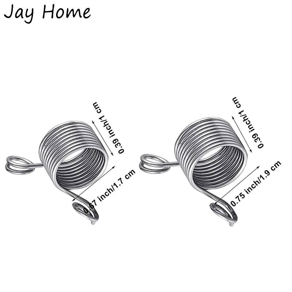 Guia de fio conjunto de suporte de dedo guia de fio ferramentas de fios separados dedal de tricô de metal para crochê tricô artesanato acessórios - Image 1