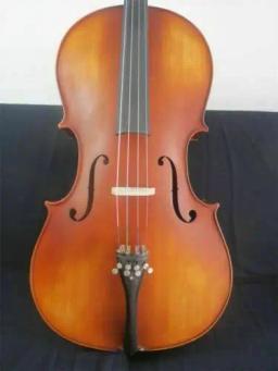 Novo violoncelo elétrico som poderoso 4/4 madeira sólida, parte traseira de bordo e tampa de abeto - Image 3