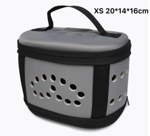 Bolsa de Ombro Dobrável Respirável para Cães e Gatos - Ideal para Viagens com Seu Pet
