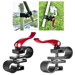 Cadeira de pesca resistente guarda-chuva suporte clipe fixo suportes montagem acessórios ao ar livre universal braçadeira - Image 1