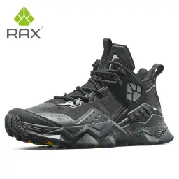 Rax tênis de trilha masculino e feminino, calçado caminhada verde militar, respirável, para montanha, acampamento, caça, esporte, caminhada - Image 3