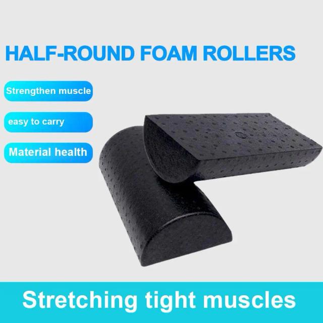 Rolo de Espuma EVA de 30cm para Ioga e Pilates com Massagem para Relaxamento e Suporte em Exercícios