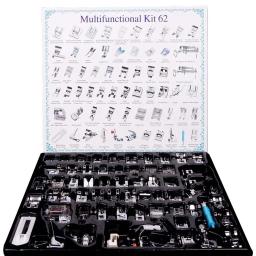 Inne-conjunto de acessórios para máquinas de costura, 16-72 peças de um conjunto, calcador, com caixa, para irmão, cantor, diy - Image 4