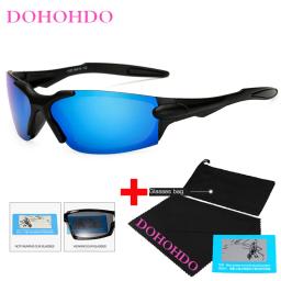 DOHOHDO-Esporte óculos polarizados com bolsa, óculos de espelho à prova de vento, óculos de sol para homens e mulheres, óculos UV400 - Image 6