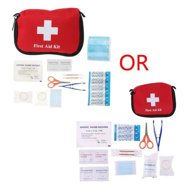 Kit Completo de Primeiros Socorros e Emergência para Viagens e Acampamentos 2021