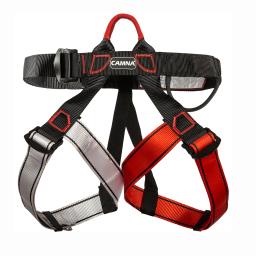 Metade do corpo escalada arnês de segurança da cintura para montanhismo escalada escalada rappelling árvore escalada cinta cinto perna - Image 5