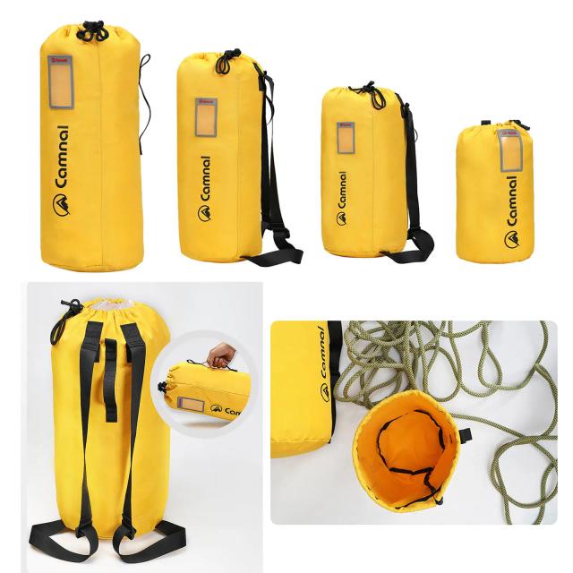 Saco Impermeável de Armazenamento para Cordas - Equipamento Profissional de Escalada em Rocha e Árvores para Arboristas