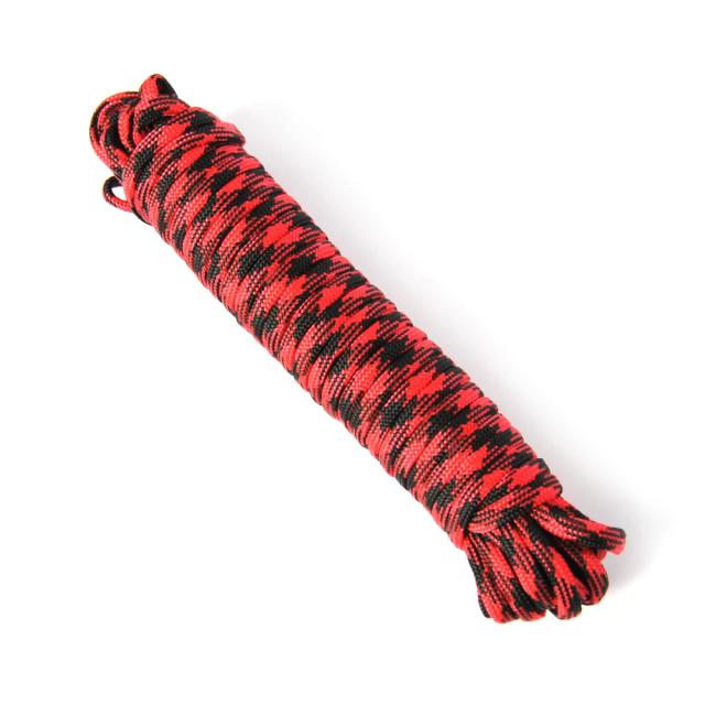 Corda Paracord de 25ft e 550lbs para Camping e Equipamentos de Sobrevivência