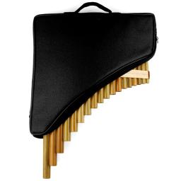 Handmade Pan Flauta para Instrumentos Musicais Folk, Cor Original, C Key, De Pan Instrumento de Sopros, 15 Tubos - Image 6