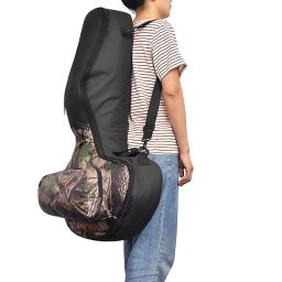 Tiro com arco desgastar-resistente camo t-forma saco de armazenamento mochila ombro arco caso seta quiver para besta caça tiro acessório - Image 3
