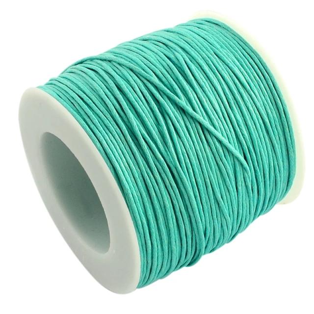 Fio de Algodão Encerado 100 Jardas com 1mm para Projetos de DIY e Artesanato