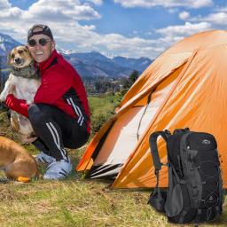 Mochila leve, muito adequada para montanhismo, caminhadas e camping, saco de 40 litros - Image 3