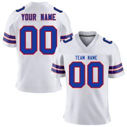 Jersey de futebol americano para homens e jovens, impresso nome da equipe e número camisa de futebol, treinamento ao ar livre, Rugby Jersey, presente para fãs, design personalizado - Image 5