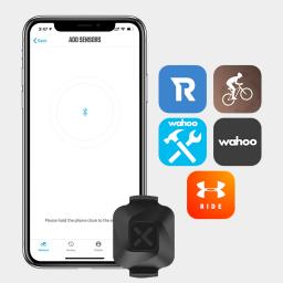 XOSS-Sensor de Cadência para Bicicleta App, Monitor de Freqüência Cardíaca, Velocímetro, ANT Plus, Bluetooth 4.0, apto para Garmin, Bryton, Computador Ciclo e Bicicleta App, Novo - Image 3