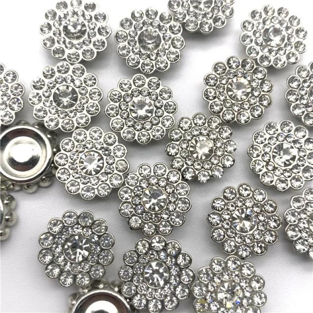 Contas de Cristal Girassol Flatback com Moldura de Ouro - 30 e 50 Peças para Acessórios DIY e Headwear