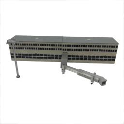 Ponte de passageiros de aeroporto em escala de 1/400, acessórios de modelo de construção de trem leve - Image 2