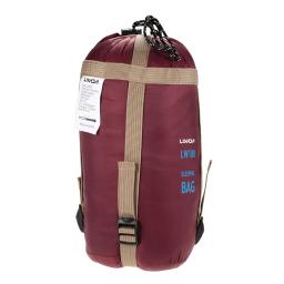 Lixada-Saco de dormir Envelope Camping, Mini sacos preguiçosos com saco de compressão, equipamento de viagem, 190x75cm, primavera, outono - Image 6