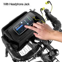 Wild Man Bolsa com Grande Capacidade para Bicicleta, Mala à Prova D'Água para Guidão, Acessórios para Tubo Dianteiro e Bagageiro, Saco para Ciclismo MTB - Image 3