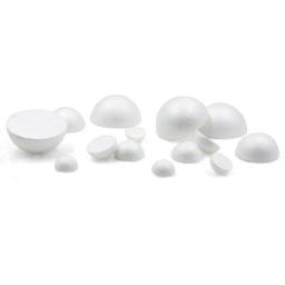 Hemisfério de isopor para festa de casamento, segurando flores, modelagem artesanal, bolas de poliestireno, decoração DIY, despedida de solteira - Image 5