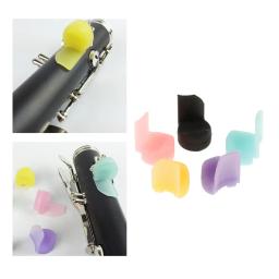 5 pçs silicone clarinete polegar resto dedo titular bocal tampa almofada ajuda a manter a posição correta do dedo - Image 3