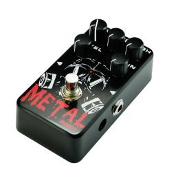 Moen pedal efeito guitarra metal alto ganho distorção AM-MT pedais pode obter voz cheia com amplificador alto-falante - Image 3