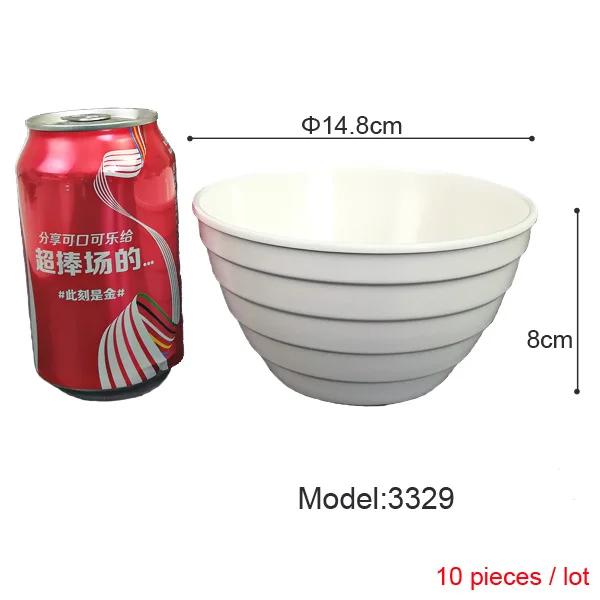 Talheres de melamina a5, porcelana de imitação, pote quente, tigela de tempero, restaurante, casa, poá, tigela de arroz - Image 1