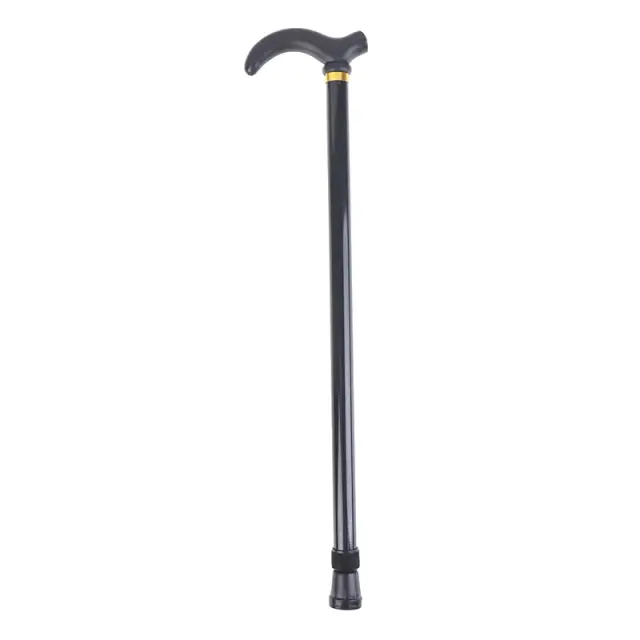 Bastão de Bengala Ajustável Anti-Skid e Anti Choque para Caminhadas e Trekking, Ideal para Idosos com Duas Seções Estáveis