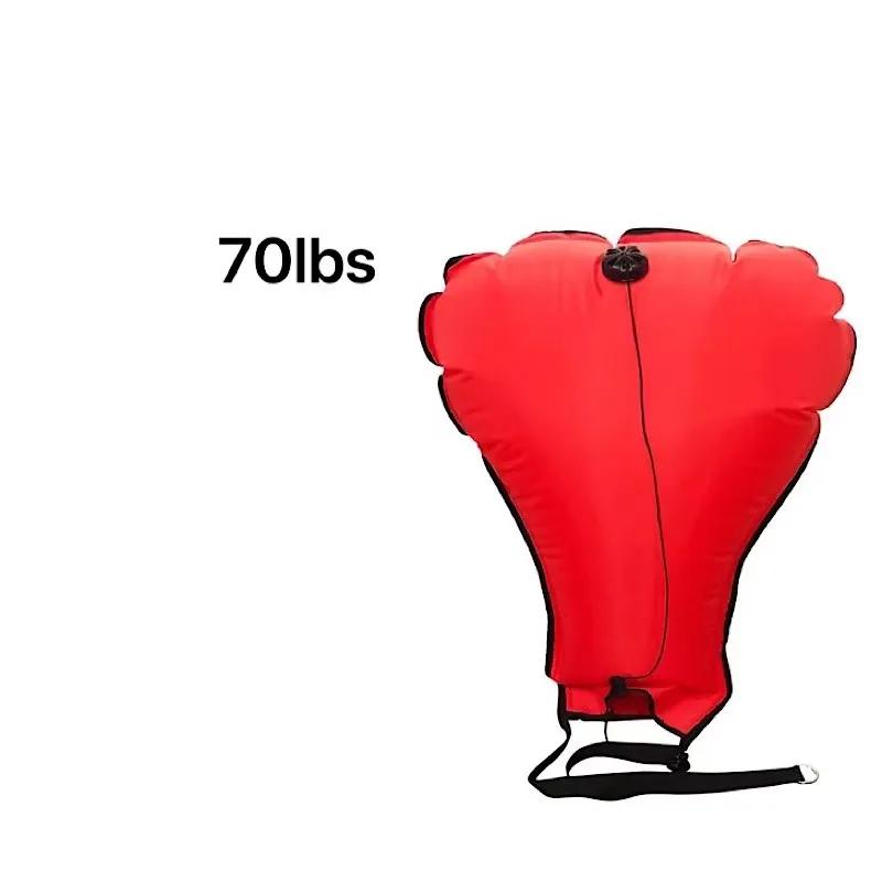 Mergulho Lifting Bag, Caverna Wreck, Dive Salvage, Equipamento de flutuação, Equipamento com válvula de pressão, Drop Shipping, 70 lbs, 140lbs - Image 1