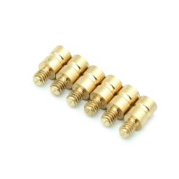Balança de cobre adicional 50 peças, arquearia-bob 25 peso de grão para id 6.2mm flecha eixo inserir broadhead acessórios de caça - Image 5
