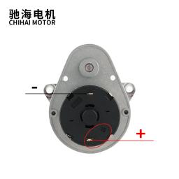 Motor da engrenagem da baixa velocidade do torque alto da forma da pera da redução CHE-48GE-520 dc12v 6v micro para o robô da lata de lixo - Image 4