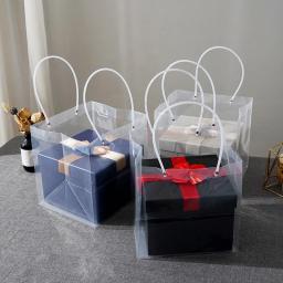 Caixa quadrada de embalagem, grande caixa de presente de aniversário, caixa vazia, simples, presente de natal - Image 3