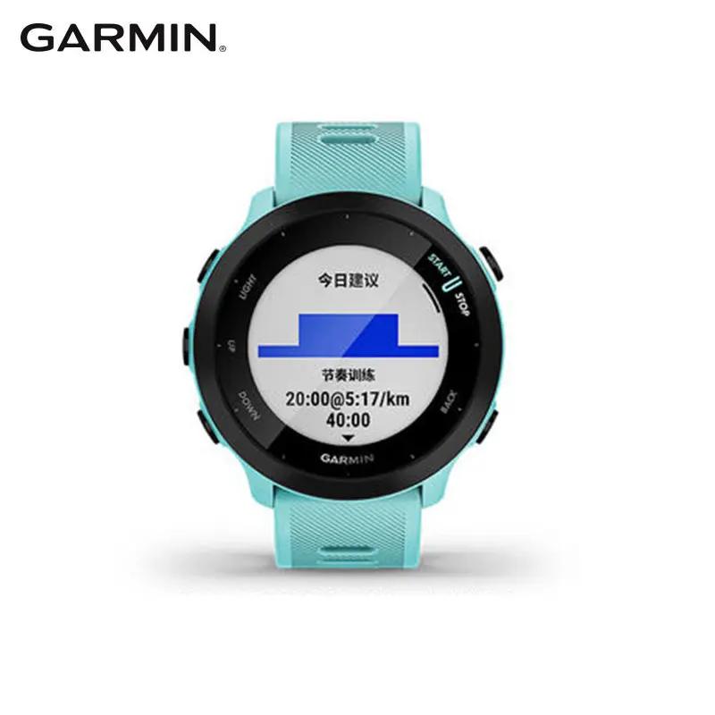 Original garmin forerunner 158 gps correndo smartwatch monitoramento de freqüência cardíaca fitness maratona esportes relógio inteligente - Image 1