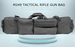 36 "saco de rifle caça m249 tático duplo carabina acolchoado armas caso para paintball - Image 4