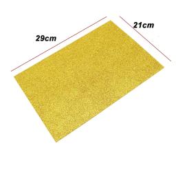 Esponja de espuma artesanal, papel espesso de 2mm para decoração de festas com glitter, 21x29 cm, feito à mão, faça você mesmo, cartão de festa e decoração de scrapbooking com 10 folhas - Image 2