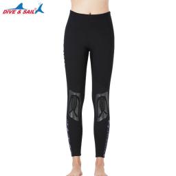 1.5mm calças de neoprene wetsuits das mulheres dos homens mergulho surf calças adultos terno molhado leggings para caiaque canoagem mergulho surf - Image 3