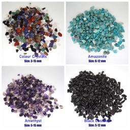 Pedras preciosas naturais para a decoração Home Aquarium, Minério de quartzo, Pedras de cascalho, Cristais de cascalho, Minerais, Reiki Healing - Image 2