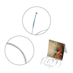 Kit de cordas de violino 4/4-1/8 com núcleo de aço, enrolado em níquel, cromo, cabeça emborrachada, 4 tamanhos (pçs/set) - Image 3